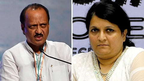 Ajit Pawar And Anjali Damania (1)