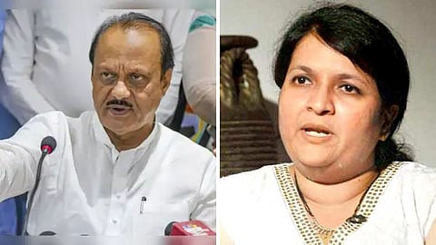 Ajit Pawar And Anjali Damania
