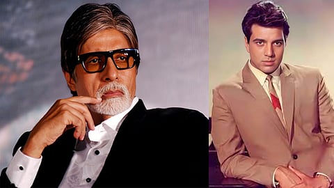 Amitabh Bachchan paid tribute to Dharmendra in a special way