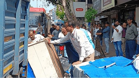 BMC Action In Colaba