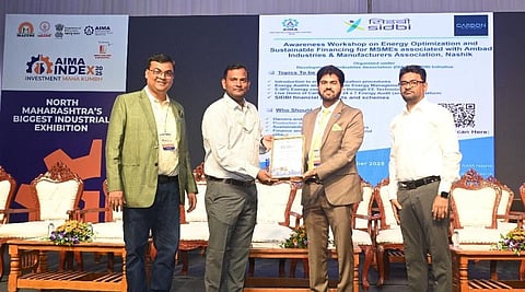 'आयमा इंडेक्स 2025' संगोष्ठी में सिडबी अधिकारी कल्पकांत बेहेरा का आह्वान