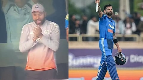 IND vs SA: जोश में होश खो बैठे रोहित! कोहली के शतक पर ड्रेसिंग रूम में दी गाली? वायरल हुआ वीडियो