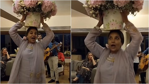 Shabana Azmi Throwback  Birthday Dance