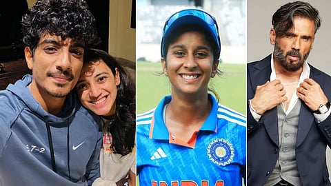 स्मृति मंधाना के सपोर्ट में सुनील शेट्टी, समर्थन के लिए की जैमिमा की तारीफ