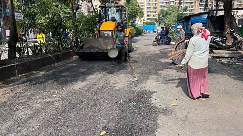 Vasai Virar Road Repairing