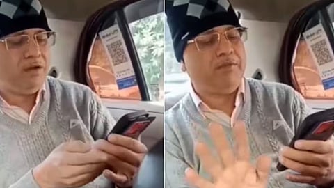 A viral video of a cab driver arguing with a passenger over switching on the AC has sparked an online debate about passenger rights and AC charges.