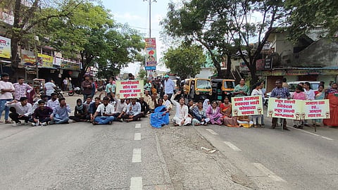 Wardha Protest