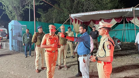 शांतिपूर्ण मतदान हेतु पुलिस दल तैयार