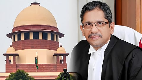 former-cji-nv-ramana-speech-vit-ap-university-family-targeted-coerce-amaravati-farmers-jagan-reddy-govt