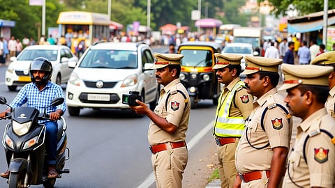 नियम तोड़ने वाले बाइक सवारों पर कार्रवाई करें