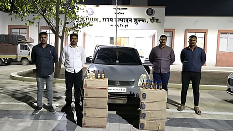 pune-daund-excise-raid-fake-liquor-seized-vasunde