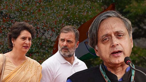 shashi tharoor rahul gandhi priyanka gandhi