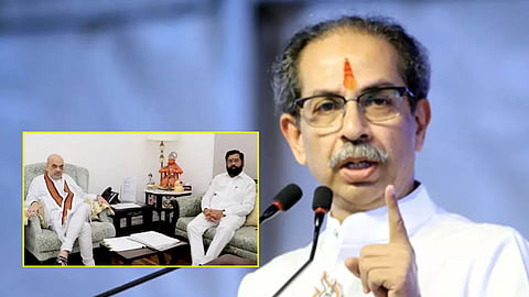 Uddhav Thackeray Attacks On CM Eknath Shinde And Ajit Pawar
