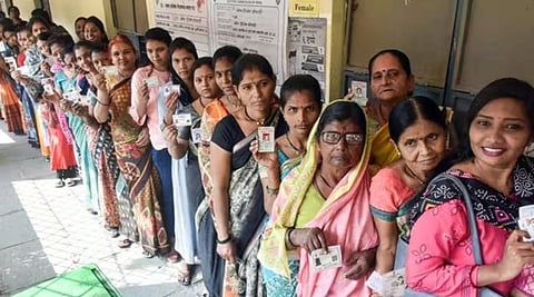 अमरावती जिले में औसतन 69% मतदान