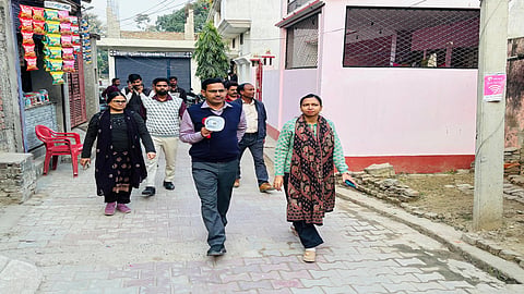 BLO in trouble in UP