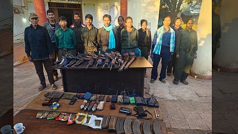 Chhattisgarh 11 Naxalites Surrender