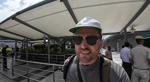 American vlogger Connor McBee is facing severe criticism on social media for insulting India and haggling ridiculously with poor drivers.
