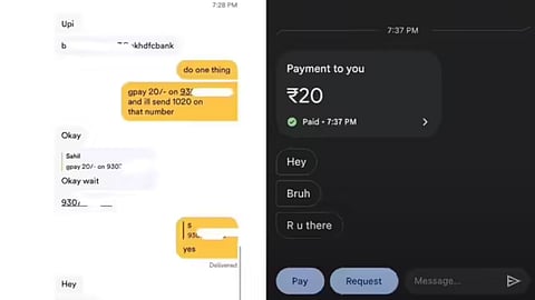 A boy cleverly trapped a scammer girl on a dating app, turning her con game back on her.