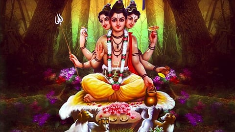 दत्तात्रेय जयंती पर बनाएं ये रंगोली