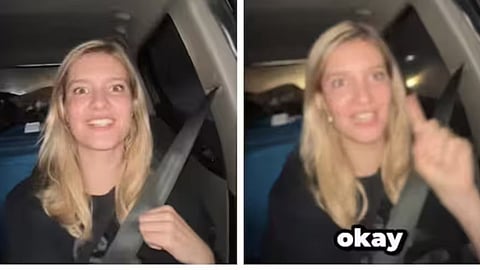 A German woman’s shocked reaction to Delhi’s chaotic traffic has gone viral, prompting a flood of humorous comments online.