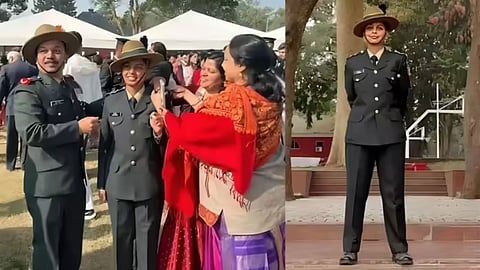 First Woman Lieutenant Territorial Army Sai Jadhav