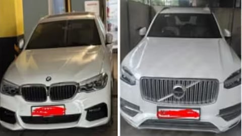 Luxury Cars Seized