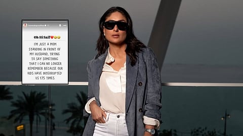 Kareena Kapoor wrote a funny letter for Saif Ali Khan