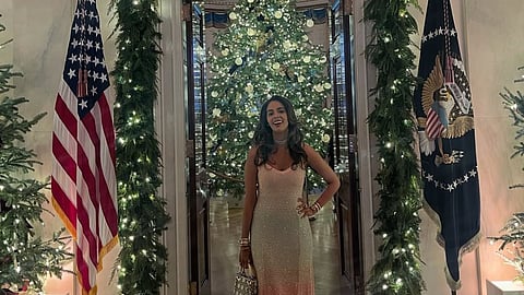 Mallika Sherawat attended the White House Christmas dinner, where Donald Trump was also spotted