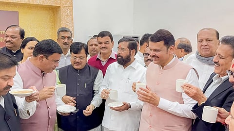 विपक्ष का चाय पान पर बहिष्कार