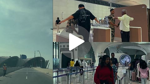 Navi Mumbai International Airport Trial