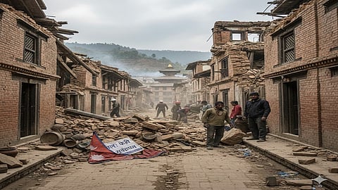 Earthquake strikes Nepal again