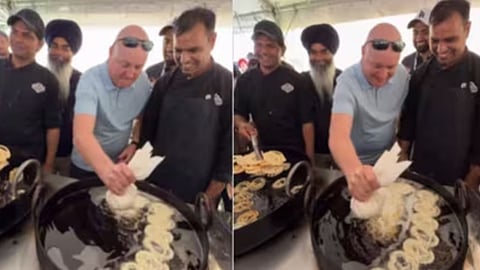 The video of Prime Minister Christopher Luxon trying to make Jalebi at the Sikh Games went viral and people praised his simplicity and enthusiasm.