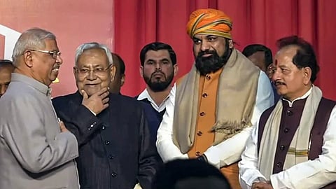 Nitish Kumar and Samrat Choudhary