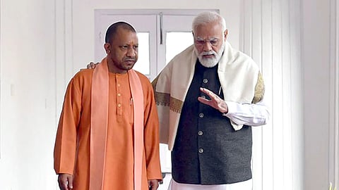 PM Modi and Yogi Adityanath