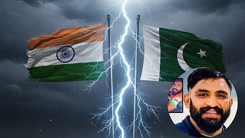 पाकिस्तानी खिलाड़ी ने लहराया भारत का झंडा, जर्सी पहनी, India की तरफ से खेला मैच, पड़ोस में हाहाकार