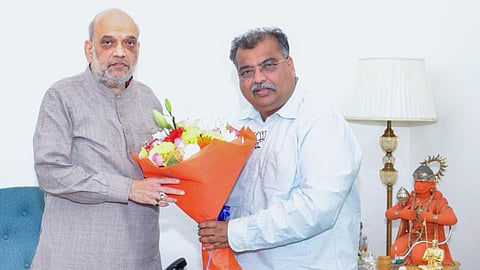 Ravindra Chavan Amit Shah Meeting