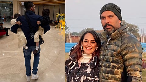 Yuvraj Singh was seen picking up children after his injury