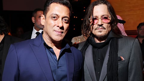 Salman Khan and Johnny Depp shine at the Red Sea Festival