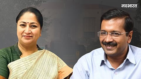 Rekha Gupta and arvind kejriwal delhi pollution