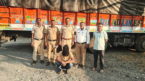 Rice Truck Seized