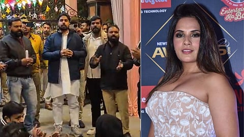 Richa Chadha Church Hanuman Chalisa