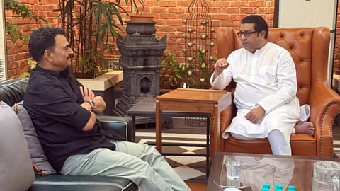 Sayaji Shinde And Raj Thackarey
