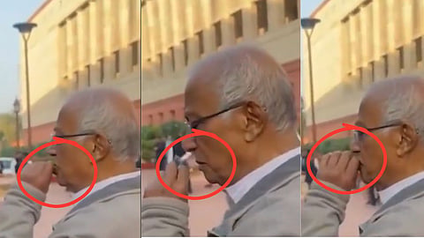 TMC MP Sougata Roy Smoking Video