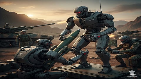 Robots will make cannonballs for the Indian Army, they will not be short of cannonballs to fire at the enemies