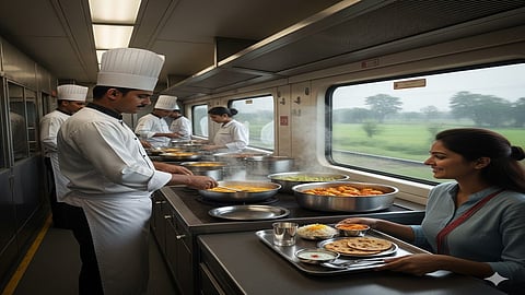 Now, fresh and delicious food will be available in trains as well; IRCTC signs agreement with Haldiram, CAFS, ISKCON