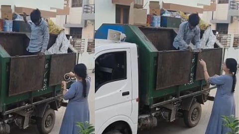 A simple video of a woman offering tea to a sanitation worker has gone viral, spreading a powerful message of humanity and respect.