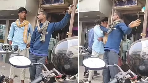 A prank meant to go viral backfired badly as an uncle lost his patience and slapped the prankster on camera.