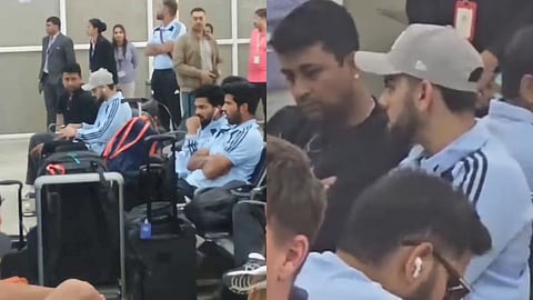 चर्चा में कोहली-गंभीर! एयरपोर्ट पर विराट ने सेलेक्टर से की लंबी बात, मगर गौतम गंभीर से बना ली दूरी