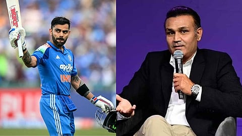 हम लोग सेंचुरी गिन रहे होते हैं...रायपुर में विराट के शतक पर वीरेंद्र सहवाग ने दिया बड़ा बयान
