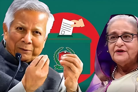 Elections to be held in Bangladesh on February 12, 2026, former PM Sheikh Hasina's party out of the election.
